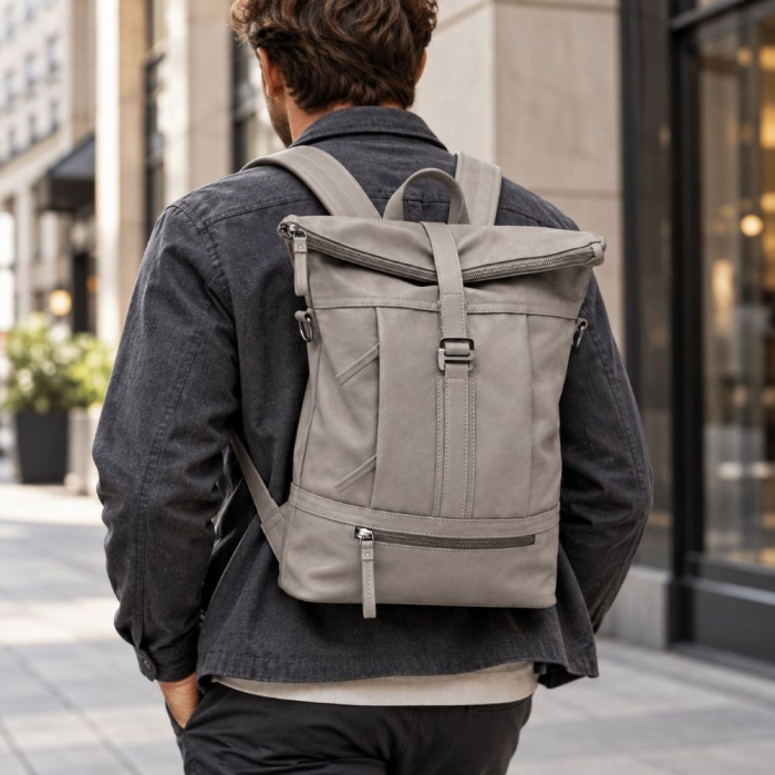 Preview: ROLLTOP BACKPACK GREY